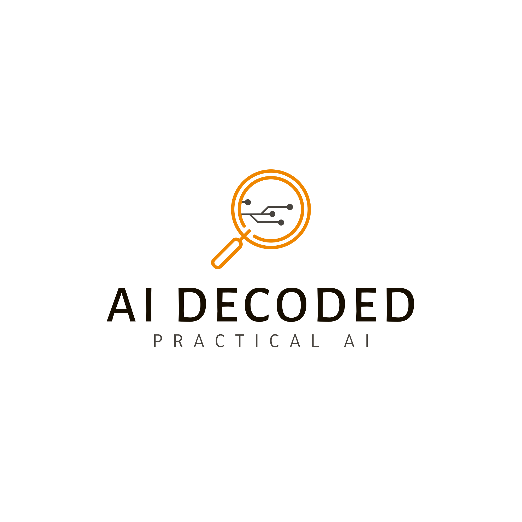AI Decoded logo - practical AI training and enablement partner