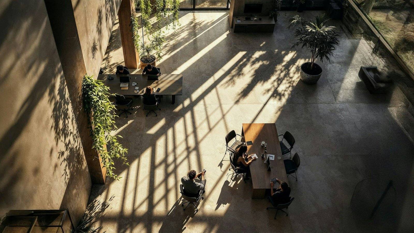 Modern collaborative workspace used by a Cape Town small business team