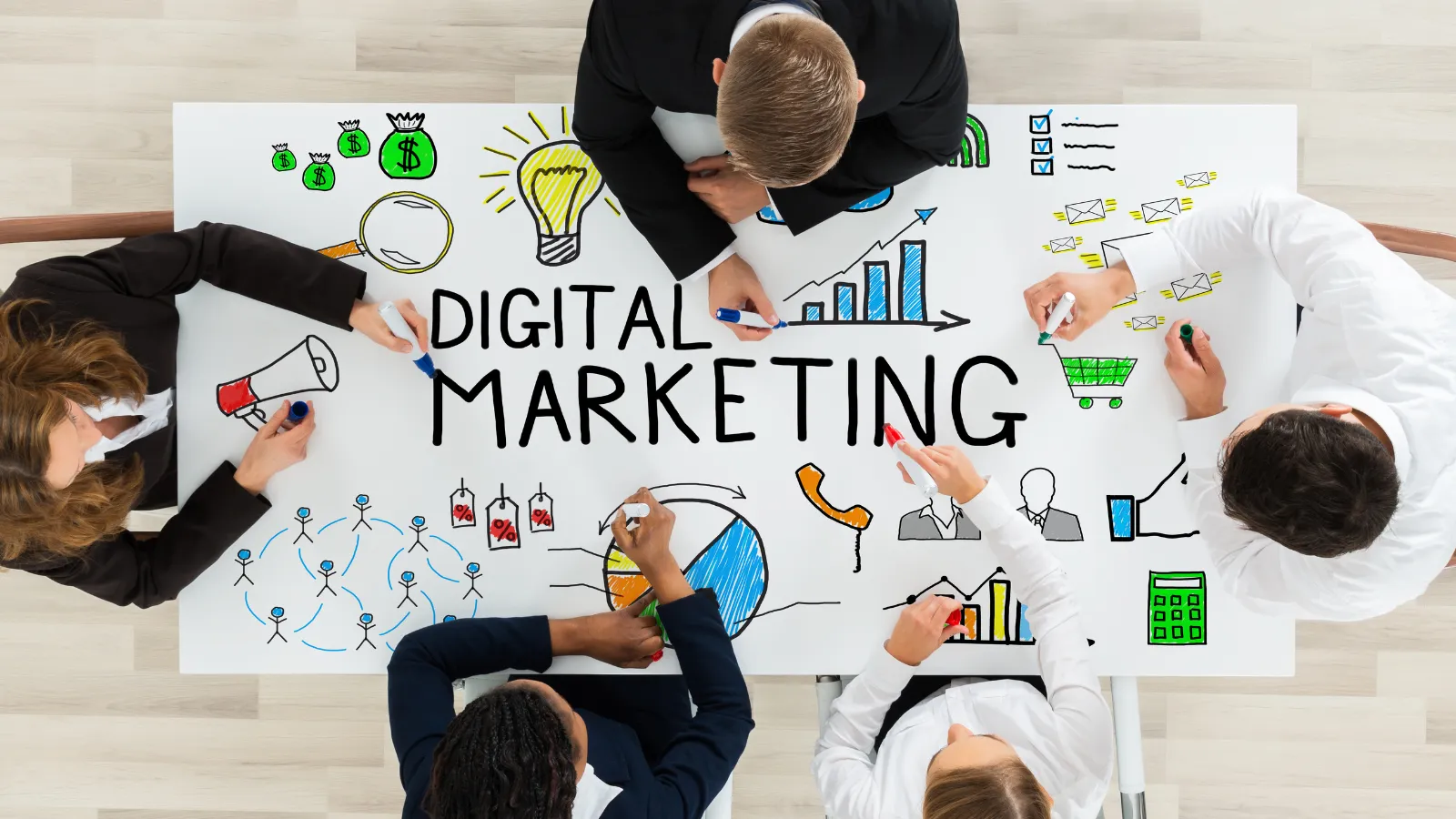 Digital marketing channels working together for a South African SME campaign