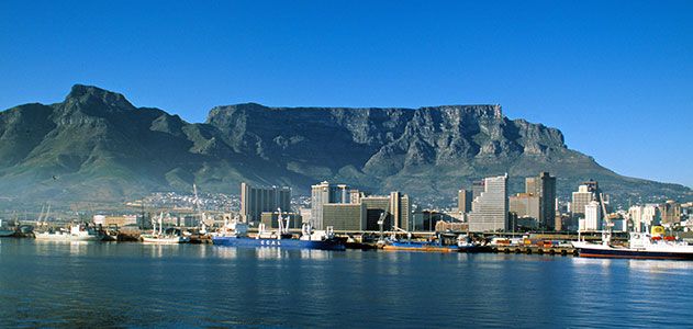 Table Mountain above Cape Town, where Bizconnexity is based